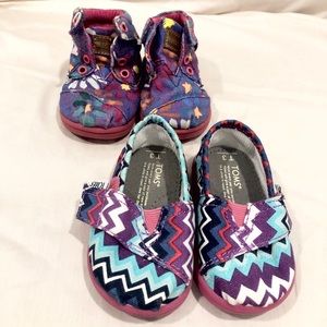 Tiny Toms Baby Girls Shoes